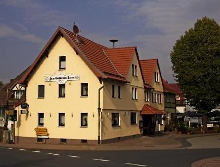 Hotel-Restaurant Zum Goldenen Stern Großalmerode Exterior foto