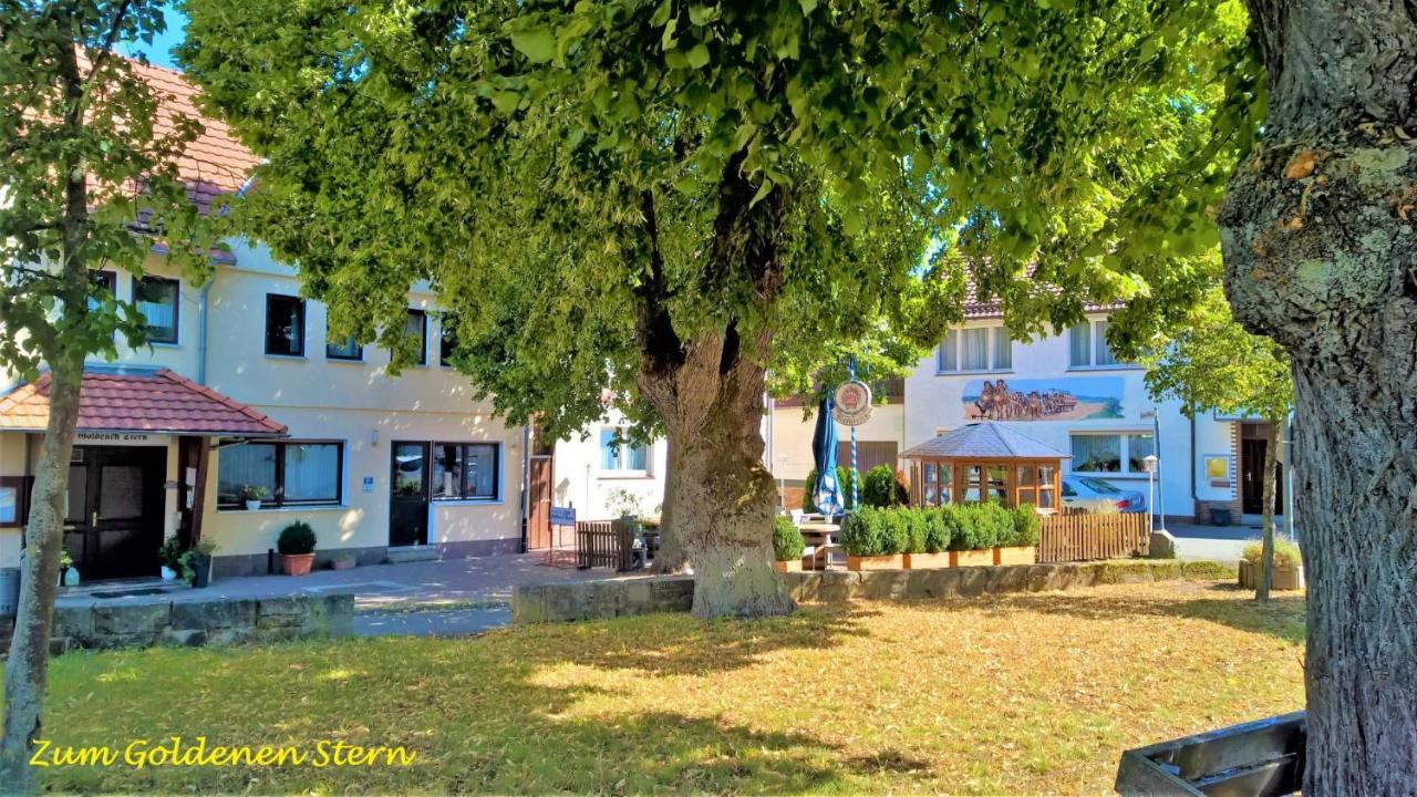 Hotel-Restaurant Zum Goldenen Stern Großalmerode Exterior foto